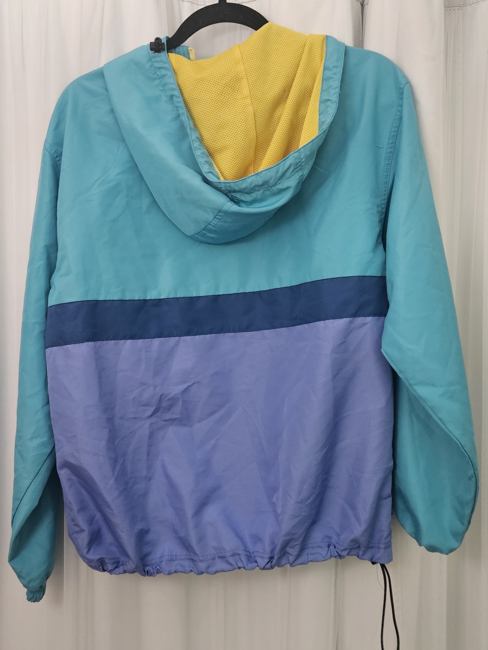 Dutch Bros Teal & Purple Windbreaker Jacket - Picture 8 of 14